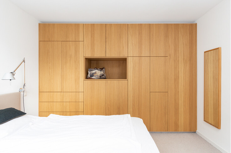 Perfectie in een kastenwand