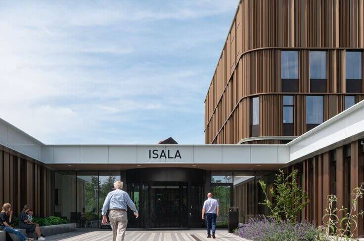 A healing environment in a green setting